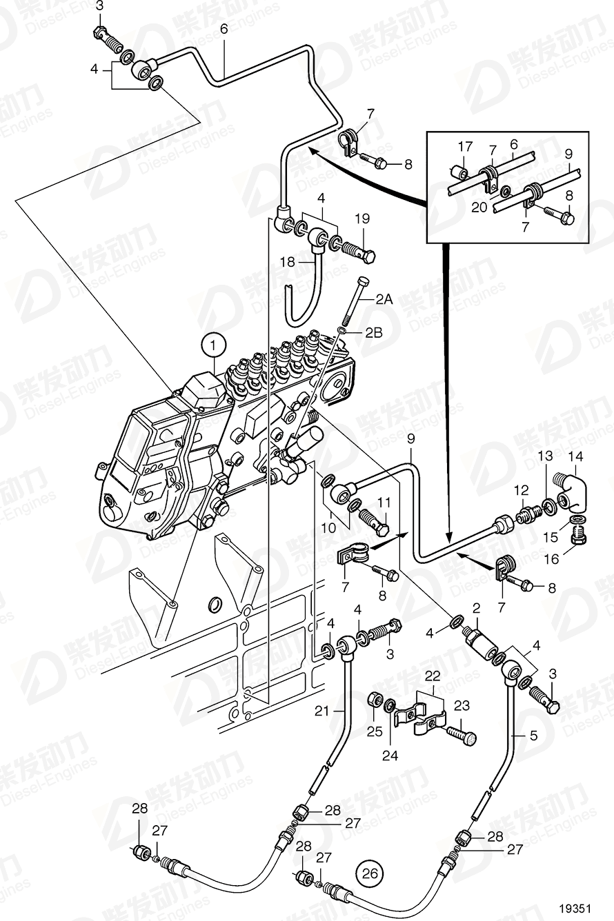 volvo penta Hexagon screw 970961 Drawing volvo penta Hexagon screw 970961 Drawing